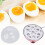 Egg Cooker with Heating Plate for 7 Large Eggs 4
