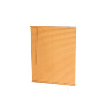 Oypla 80 x 150cm PVC Teak Wood Effect Home Office Venetian Window Blinds