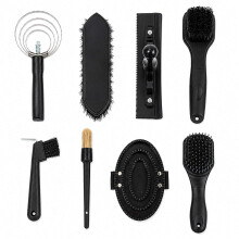 Coco Equestrian 8 Piece Equine Care Horse Grooming Kit with Bag