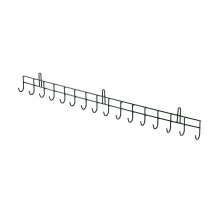 Oypla 16 Hook Wall Mounted Garden Tool Storage Rack Hanger Shed & Garage