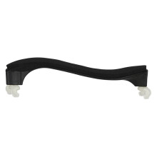 Astonvilla Violin Shoulder Rest 4/4 3/4, Solid Wood Adjustable Black Pad White Feet Violin Support