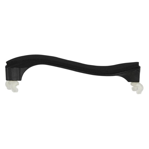 Astonvilla Violin Shoulder Rest 4/4 3/4, Solid Wood Adjustable Black Pad White Feet Violin Support