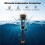 For  Pocket4 Pro Waterproof Protective Case Diving Housing Thumb Camera Protective Shell with Diving Rod 8