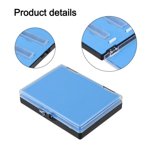 Quartz Glass UV Spectrophotometer Cuvette, 10mm Optical Path, 3.5ml,2 Pcs/Box 1