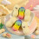 3 PCS Crunchy Peanut Squishy, Random Colour for  Face Squishy Peanut Durable Material Stress Relief Tools 7