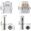 High Power Male/Female Connector 50A 600V Waterproof 7