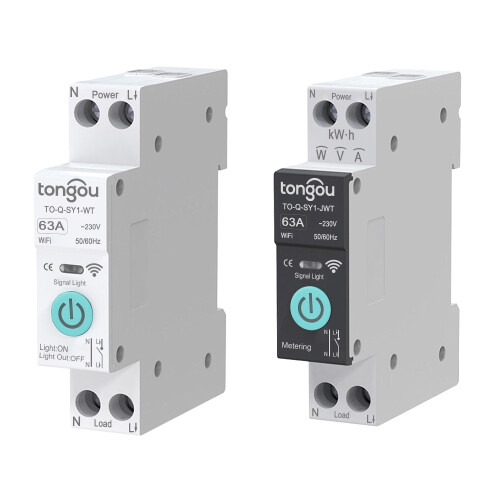 TUYA WiFi Smart Circuit Breaker Switch 1P 6A-63A 1