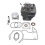54mm Cylinder Piston Crankshaft Top Engine Rebuild Kit for  MS660 066 Chainsaw 1