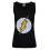 Flash (L, Black) Flash Womens/Ladies Distressed Logo Vest 1