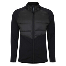 (XXL, Black) Umbro Mens Fleece Hybrid Jacket