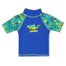(11-12 Years, Blue) Zoggs Childrens/Kids Sea Sun Top