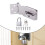 Right Angle Padlock Hasp Latch 90 Stainless Steel 3 in 4