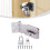 Right Angle Padlock Hasp Latch 90 Stainless Steel 3 in 5
