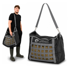 Oypla Coco Equestrian Slow Feed Mesh Hay Bag Feeding Sack with Strap