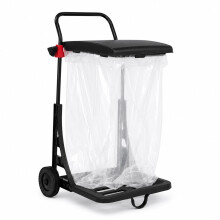 Oypla Garden Waste Bag Holder Rubbish Trolley Cart