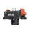 VRIG Multifunction Quick Release Magnetic Charging Base with 1/4inch Arca//AC Mount for Osmo Pocket 3 Camera Accessories A 1