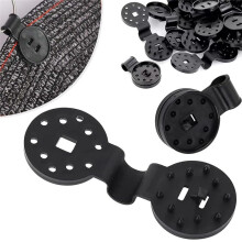 Tarp Clips Lock Grip, Shade Cloth Plastic Clips for Sun Shade Net,NoNeed to Worry About Falling Off Due to Strong Wind A