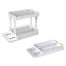Pull-Out Rotating Storage Rack Kitchen Spice Rack Seasoning Bottle Cosmetic Storage Rack