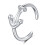 Sterling Silver Anchor Toe Ring for Women Adjustable 1