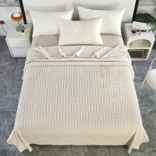 Waffle Weave Blanket Soft Lightweight 50x60 Inches