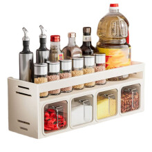 SpiceRack Organizer Wall Mounted Kitchen Spice Rack for Countertop Seasoning Box Spice Organizer for Kitchen Seasoning A