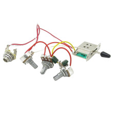 FRCOLOR Plug Tuner Tone Control Knobs Wiring Harness