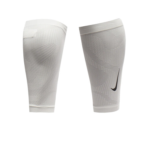 Nike (S-M, White) Nike Zoned Knitted Calf Sleeve 1