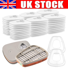 5N11 Cotton Filter 6001CN Filter Box Replacements For 6200 6800 7502 Mask Series