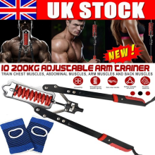 200KG Twister Arm Chest Expander Exercise Puller Muscle Stretcher Training Gear