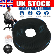 Memory Foam Seat Cushion Coccyx Support Orthopedic Pillow Office Home Chair Pad