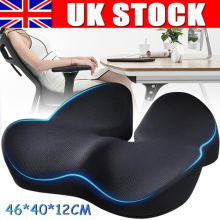 Cushion Seat Pillow Orthopaedic Coccyx Back Pain Relief Memory Foam Office Chair