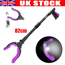 82CM LONG REACH GRABBER REACHER LITTER PICKER HELPING HAND HELD PICK UP TOOL