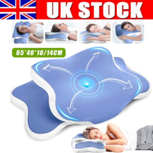 Orthopedic Memory Foam Pillow Ergonomic Shape for Cervical Neck & Shoulder Pain