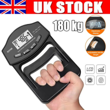 Grip Strength Tester, 396Lbs/180Kg Digital Hand Dynamometer Grip Strength Tool