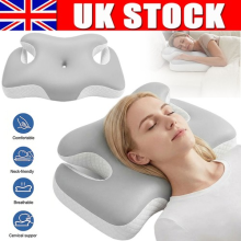 Ergonomic Memory Foam Pillow For Cervical Neck Shoulder Orthopedic Pain Relief