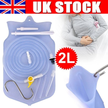 Large Capacity 2L Enema Bag Colonic Irrigation Kit Detox Enema Bulb Home Use UK