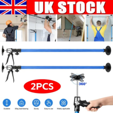 2x Telescopic Support Rod Labor-Saving Arm Jack Door Panel Cabinet Board Lifter