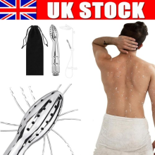 Aluminum Shower Enema Water Nozzle Valve Vaginal Anal Cleansing Faucet 48 Holes