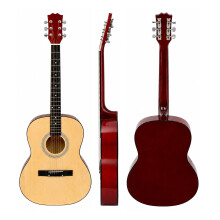 Oypla 39" Full Size 4/4 6 String Steel Strung Acoustic Guitar