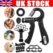 Forearm Grip Strengthener Adjustable Wrist Exercise Resistance Hand Gripper Set