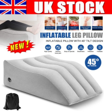 Foot Pillow Elevation Camping Inflatable Bed Wedge Leg Lift Pillow 45Â Tilt Desi