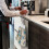 Hummingbird Flower Kitchen Towels with Snap Button 5