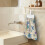 Hummingbird Flower Kitchen Towels with Snap Button 3