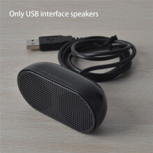 Haut-Parleur Portable Filaire pour Ordinateur Portable, Haut-Parleur Multimédia USB pour Ordinateur Portable, PC, Maison, Bureau