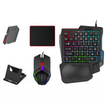 Ensemble Convertisseur Manette de Jeu Mobile, Clavier et Souris MIX SE - Manette de Jeu Mobile Sans Fil pour Android