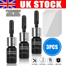 Windshield Repair Kit Cracks Gone Glass Repair Kit Upgrade Windshield Crack NEW