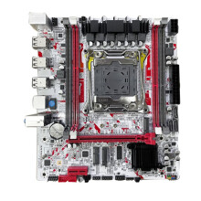 Carte Mère X99 LGA 2011-3 DDR3 X99G757 pour PC de Bureau Gaming, Compatible avec les Processeurs E5 2666/2673/2676/2678/2696 V3