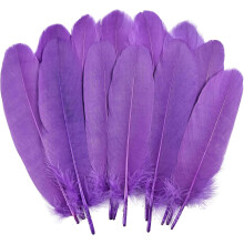 Colorful Feathers for Crafting 150 pcs 5-7 inches 14 colors