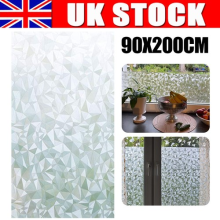 Self-adhesive Privacy Window Doors Glass Privacy Film Sticker 90*200cm For Room