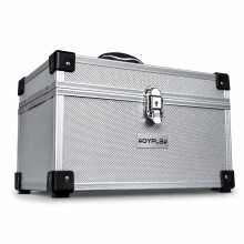 Oypla 300 Disc Aluminium CD DVD Game Storage Flight Case DJ Carry Box